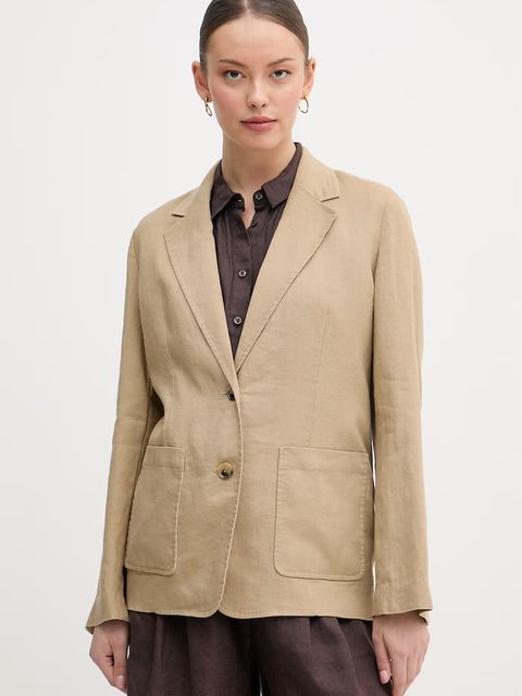 Tommy Hilfiger marynarka damska z lnem - zdjęcie produktu nr 1