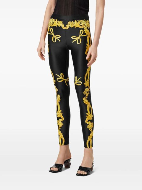 Versace Cameo leggings - Black
