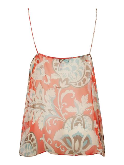 ETRO floral top - Orange - zdjęcie produktu nr 2