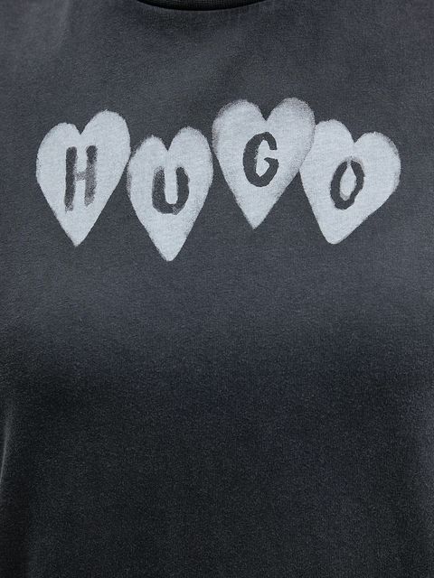 HUGO t-shirt bawełniany Vintage Tee_22