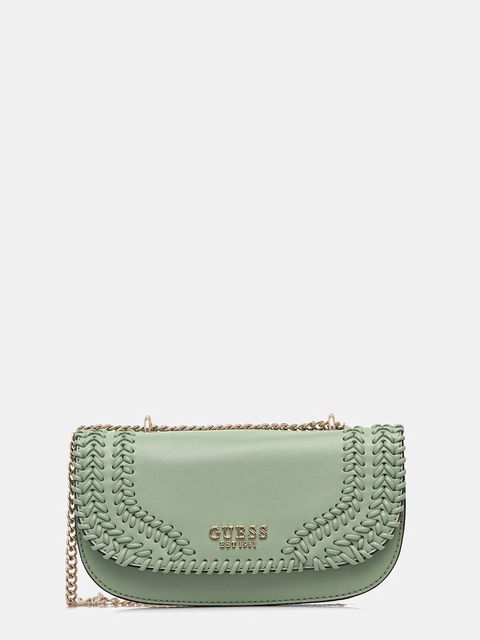 Guess torebka TATUM kolor zielony HWNG96 67210 - zdjęcie produktu nr 1