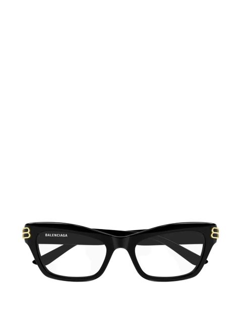 Balenciaga rectangle-frame glasses - Black - zdjęcie produktu nr 1