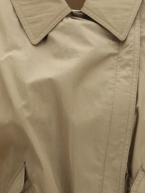 Saint Laurent flap-pockets belted jacket - Neutrals