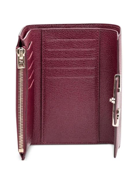TOM FORD Grain compact wallet - Purple