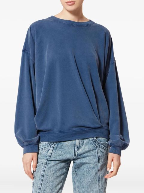 MARANT ÉTOILE Sauria embroidered sweatshirt - Blue - zdjęcie produktu nr 2