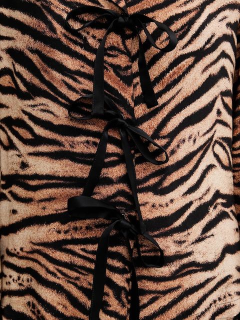 The Sleeper piżama damska kolor brązowy BWSP03A003B