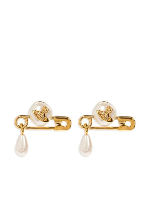 Vivienne Westwood Orb-detailing earrings - Gold - zdjęcie produktu nr 1