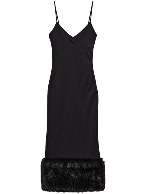 Prada jersey midi dress - Black - zdjęcie produktu nr 1