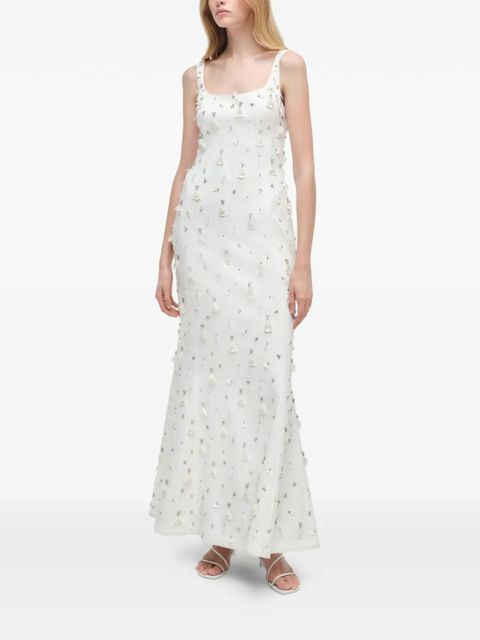Simkhai Briella embelished dress - White