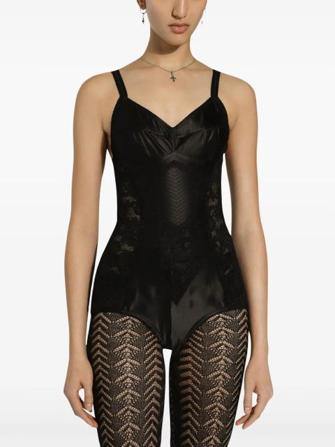 Dolce & Gabbana panelled bodysuit - Black - zdjęcie produktu nr 2