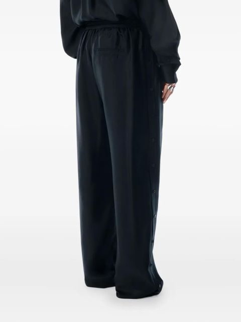 Alexander Wang side-placket trousers - Black