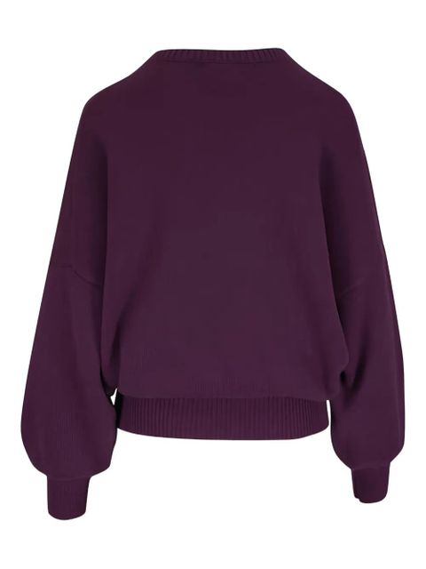 KHAITE Wolf cashmere sweater - Red