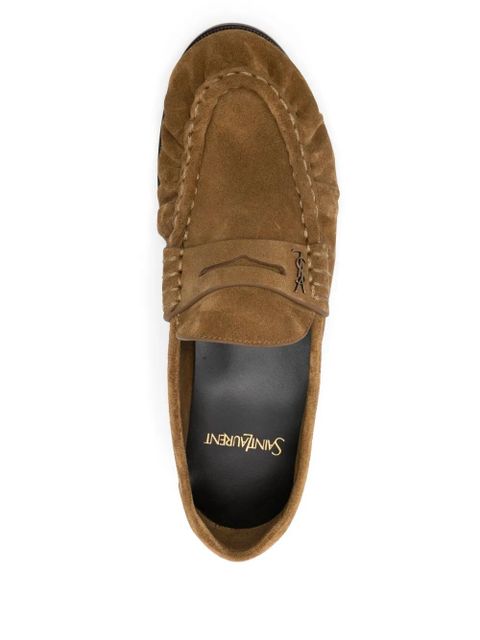Saint Laurent Le loafers - Brown - zdjęcie produktu nr 2