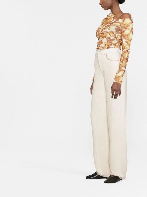 Nanushka straight-leg trousers - Neutrals