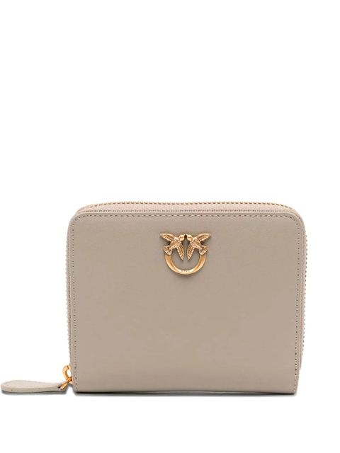 PINKO zip-around leather wallet - Neutrals - zdjęcie produktu nr 1