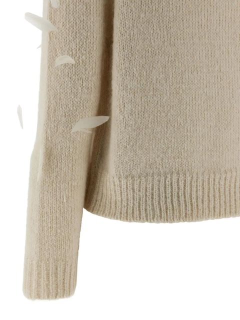 Jil Sander crewneck sweater - Neutrals