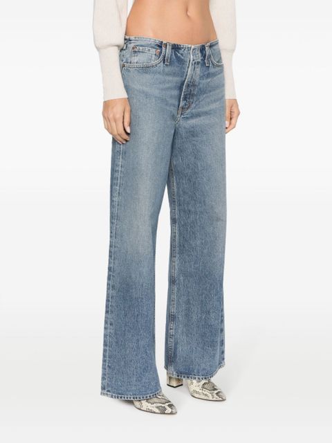 AGOLDE Lex organic cotton jeans - Blue