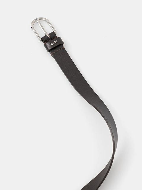 HUGO pasek skórzany damski kolor brązowy 50486616 - zdjęcie produktu nr 2