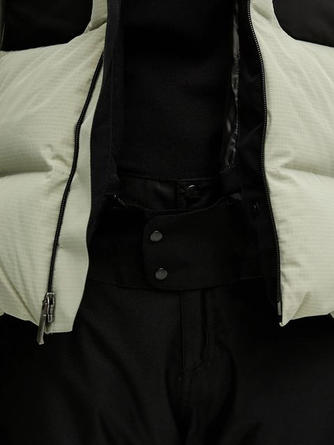 The North Face kurtka narciarska puchowa Cold Spell kolor zielony NF0A87WTD5N1