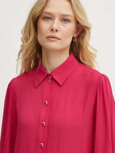 Liu Jo sukienka kolor różowy mini rozkloszowana WA5013.T2578 - zdjęcie produktu nr 2