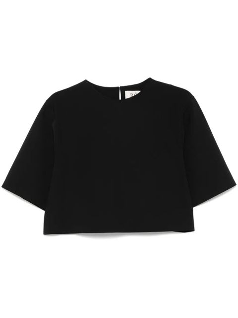 Róhe scuba crop top - Black - zdjęcie produktu nr 1