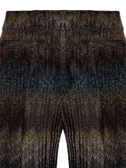 Missoni zigzag flared trousers - Brown - zdjęcie produktu nr 2