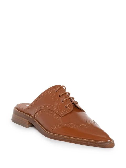 Victoria Beckham Spazzolato oxford shoes - Brown