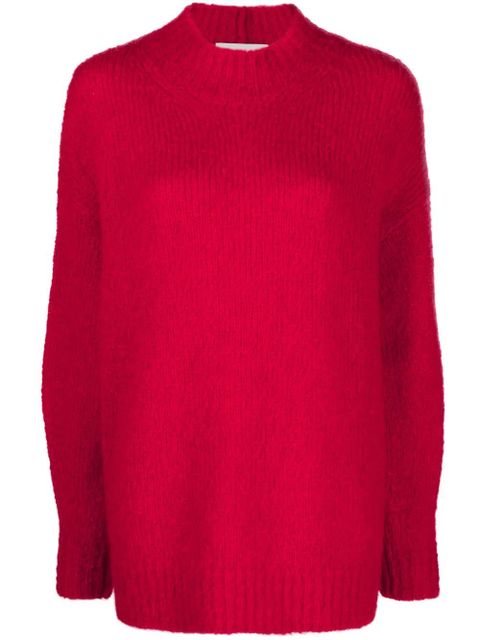 ISABEL MARANT Idol mock-neck jumper - Pink - zdjęcie produktu nr 1