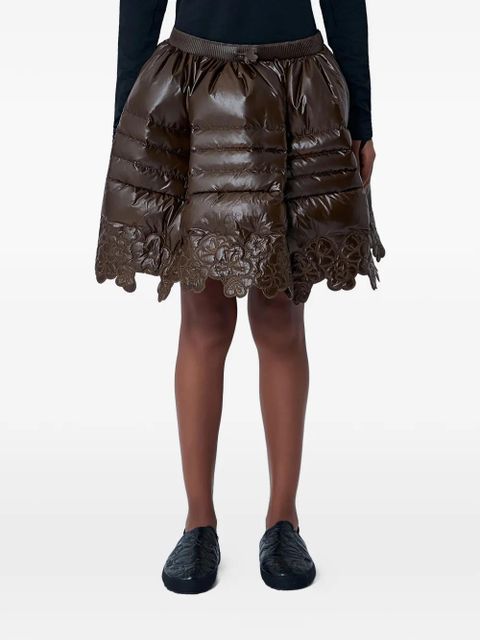 The North Face x Cecilie Bahnsen Elena quilted mini skirt - Brown - zdjęcie produktu nr 1