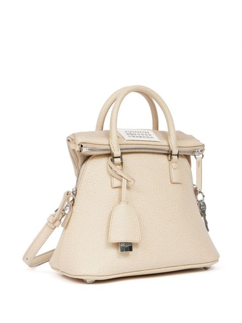 Maison Margiela mini 5AC Classique tote bag - Neutrals