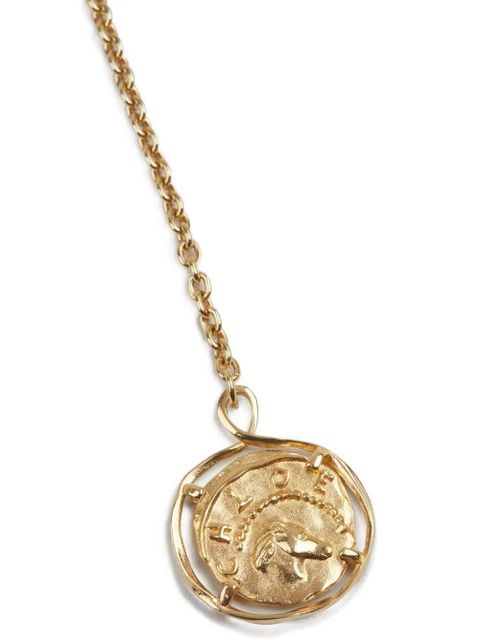 Chloé medals-embellishment necklaces - Gold