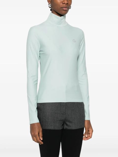 Coperni high-neck long-sleeved top - Green