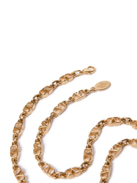 Valentino Garavani VLogo Signature chain-link necklace - Gold