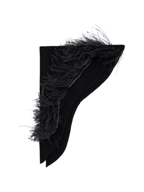 MANURÍ Sissy headscarf - Black - zdjęcie produktu nr 2