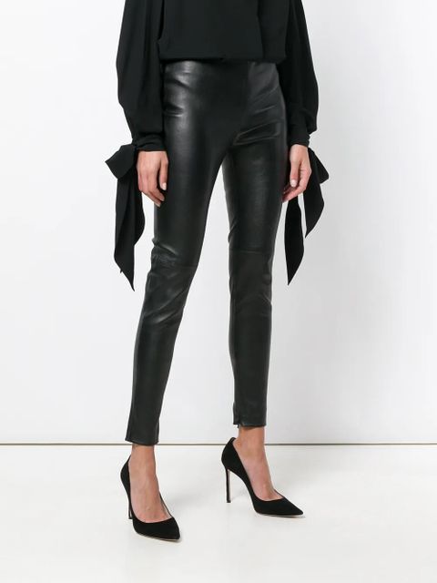 Givenchy skinny biker leggings - Black - zdjęcie produktu nr 2