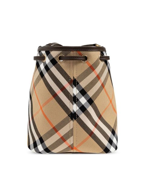 Burberry Check bucket bag - Neutrals - zdjęcie produktu nr 2