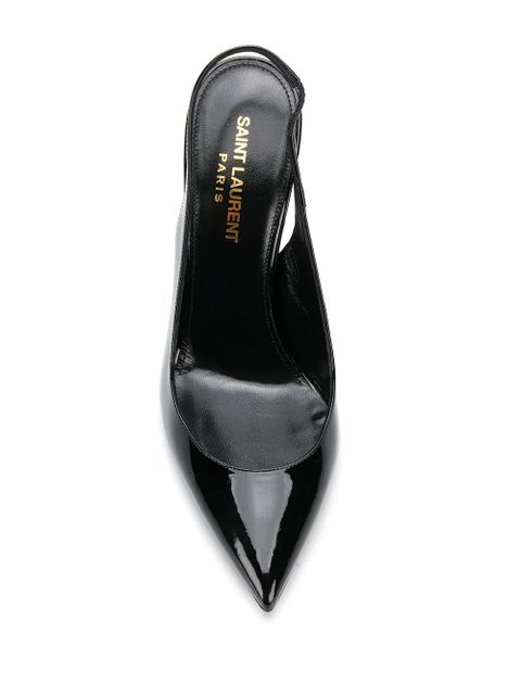 Saint Laurent 110mm Opyum slingback pumps - Black