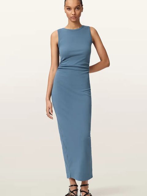 AllSaints sukienka letnia z bawełną KATARINA DRESS - zdjęcie produktu nr 1