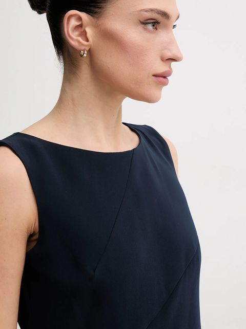 Sandro Ferrone kombinezon kolor granatowy z dekoltem okrągłym S23XBEBRACCINI