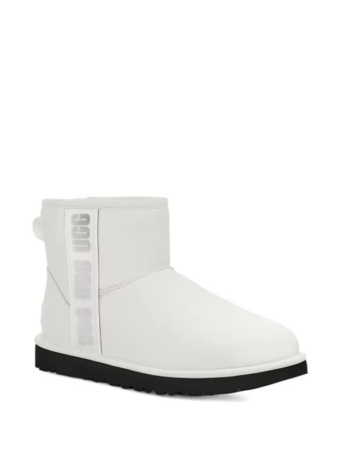 UGG Classic Mini Side Logo "Ultra Matte White" ankle boots - zdjęcie produktu nr 2