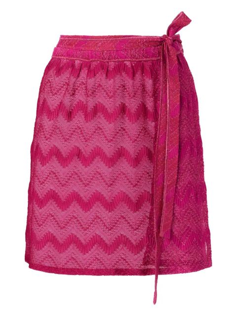 Missoni zigzag cover-up - Purple - zdjęcie produktu nr 1