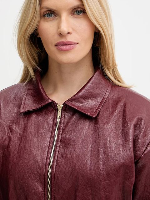 Haveone kurtka kolor bordowy przejściowa JMA-P040