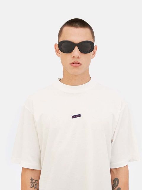 Marni okulary przeciwsłoneczne Mount Bromo kolor czarny EYMRN00007 013 C6H