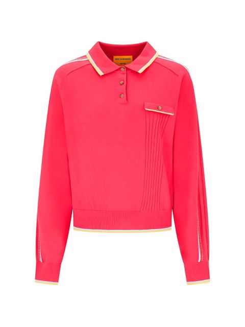 Guest In Residence chest pocket polo - Pink - zdjęcie produktu nr 1