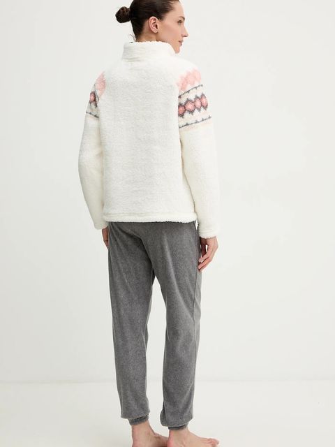 women'secret piżama damska kolor beżowy 3132241