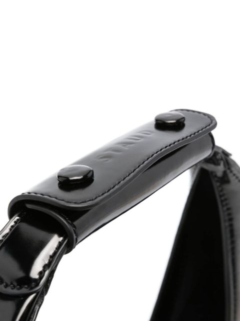 STAUD Moon leather shoulder bag - Black