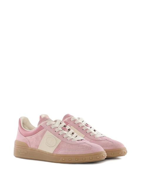 Valentino Garavani panelled studded sneakers - Pink - zdjęcie produktu nr 2