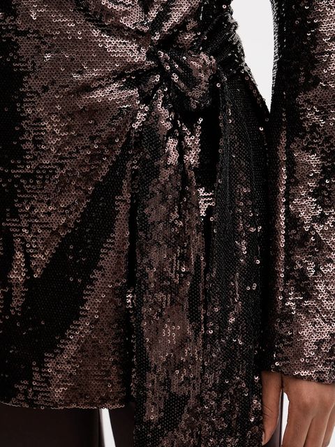 Silvian Heach marynarka WERTON kolor brązowy niezapinana GPA25483GC