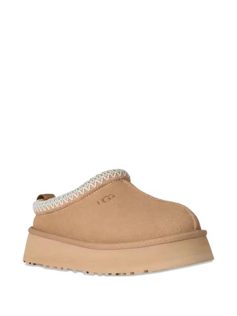 UGG Tazz II platform-sole braided-trim shoes - Brown