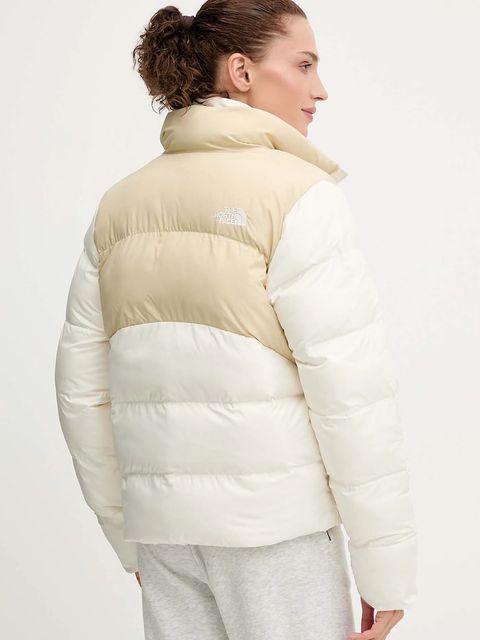 The North Face kurtka Saikuru kolor beżowy zimowa NF0A89JDTIU1